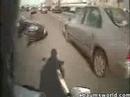 Motorcycle Crash 1st person view