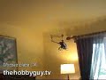 Helicopter Flies Through House - RC MODDED Blade CX Helicopter Flies Through House - RC MODDED Blade CX