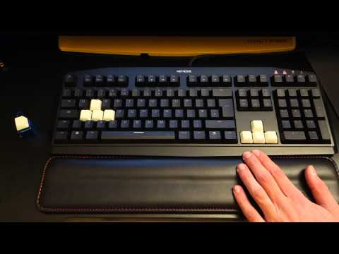 Review - KeyPop GID key caps, Keychain and Filco wrist rest - By TotallydubbedHD
