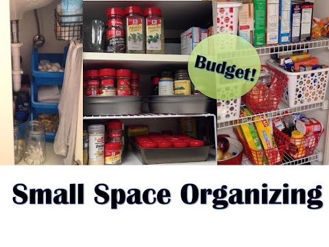 how to organize small spaces
