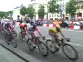 De Tour de France op de Champs-Elysee