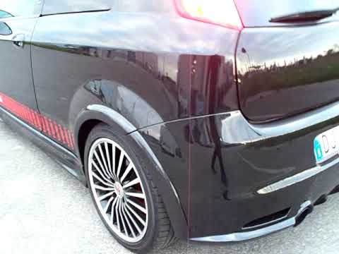 Fiat Grande Punto :: Schwarzer Punto mit einem Bodykit im Jet-Style und  originalen Abarth Verziehrungen. Der Sound ist auch sehr dunkel und brummig ;) Die... Fiat Grande Punto - Schwarzer Punto mit einem Bodykit im Jet-Style und  originalen Abarth Verziehrungen. Der Sound ist auch sehr dunkel und brummig ;) Die...