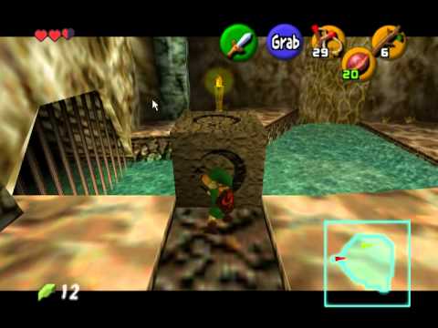 how to beat the deku tree in zelda