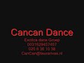 Danseressen, dans Franse feest can can Moulin Rouge
