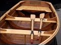 Norse boat pram built in Bellingham, Washington