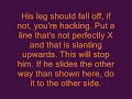 Line Rider: Foot Stall Tutorial