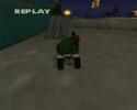 GTA SA Stunts - Varial Heelflip on a Quad Bike