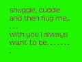 The Snuggle Song♥♥♥[Lyrics] Made By Elisydreღ