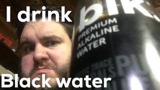 Drinking Black Water | Blk Bottled Water Taste Test