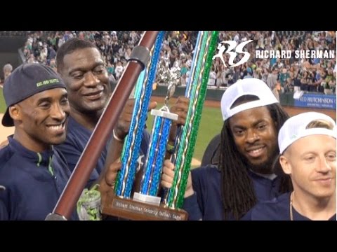 Kobe Bryant, Macklemore, Nate Robinson, Russell Wilson & More Support Richard Sherman Softball!