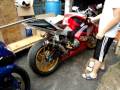 Honda RC51 SP2 With Jardine Titanium 2:1 and Moto GP Carbon Fiber can with Titanum end caps
