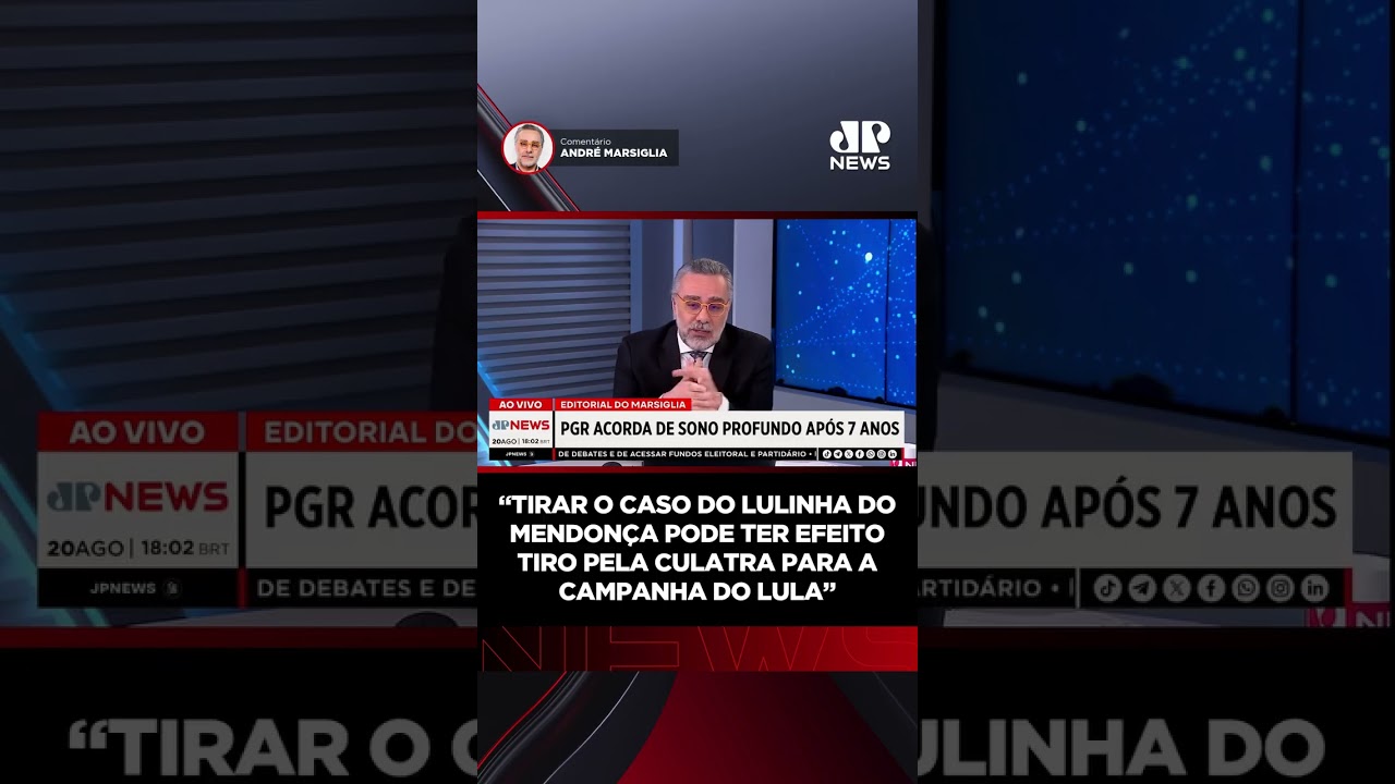 PGR quer tirar de Mendonça investigações sobre Lulinha
