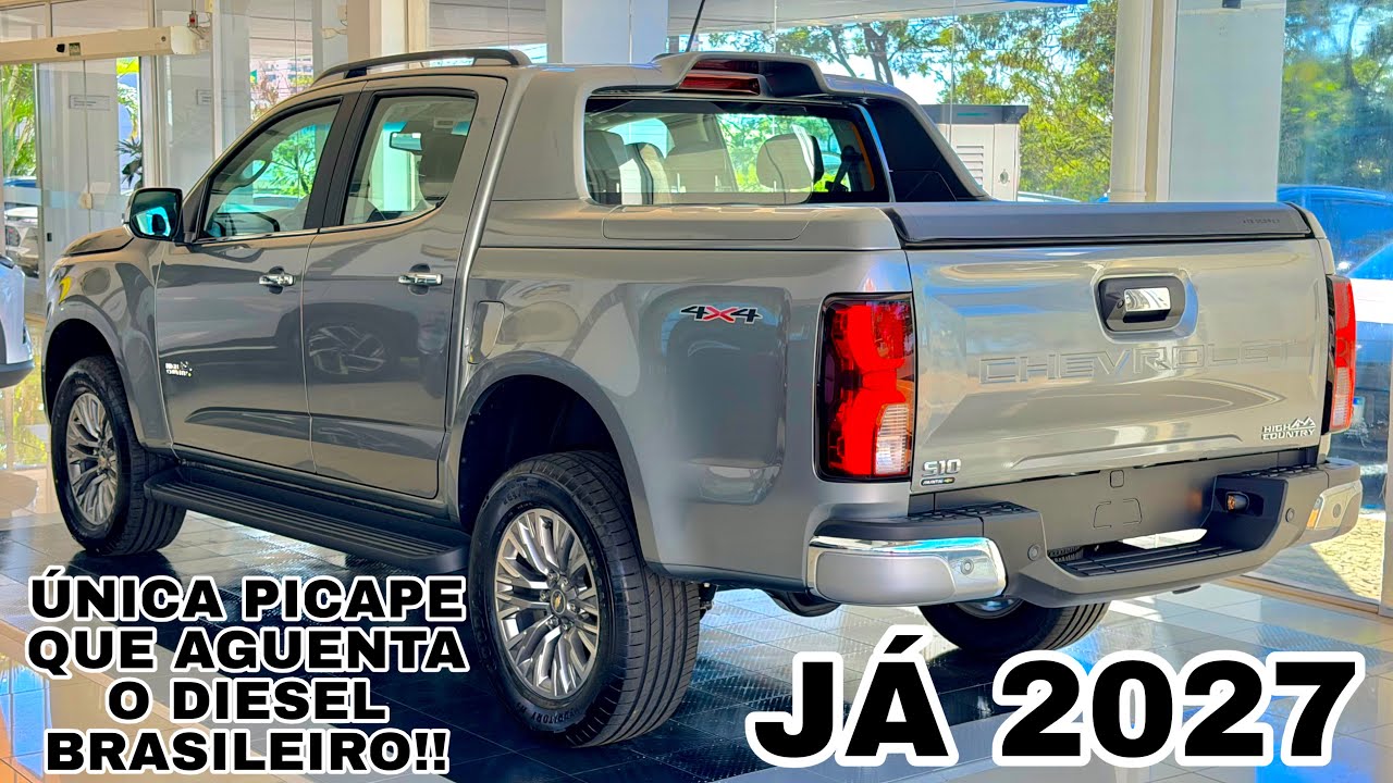 REVIEW E AVALIAÇÃO MECÂNICA CHEVROLET S10 HIGHCOUNTRY 2027 EM DETALHES | CHEGOU COM MUDANÇAS!!