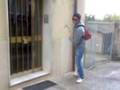 Rende-punizione di scarcello sul cemento,assist pardino