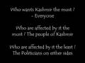 Bharat Humko Jaan Sey Pyara Hain - A Solution To Kashmir Problem