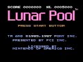 video que muestra algunas jugadas de la escena 01 del juego de lunar pool para nes. este juego se encuentra disponible para la consola virtual desde el 22 de octubre de 2007.