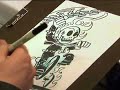 Ghost Rider on a tricycle, doing a wheely, swinging a chain