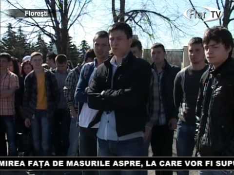 Revolte printre absolvenții din or.Florești
