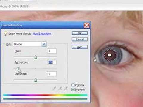 how to remove red eye in photoshop