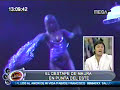 MAURA RIVERA MUESTRA SU PEZON EN PUNTA DEL ESTE