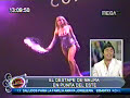 MAURA RIVERA MUESTRA SU PEZON EN PUNTA DEL ESTE