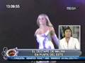MAURA RIVERA MUESTRA SU PEZON EN PUNTA DEL ESTE