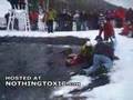 Snowboarding Over Water