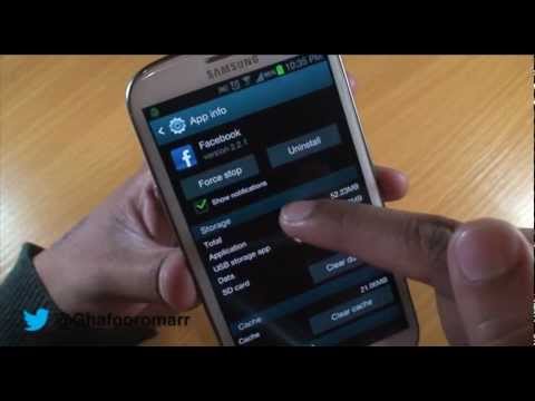 how to control notifications on samsung galaxy s3