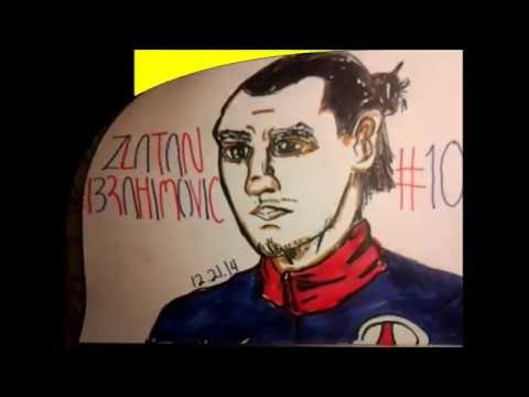 how to draw zlatan
