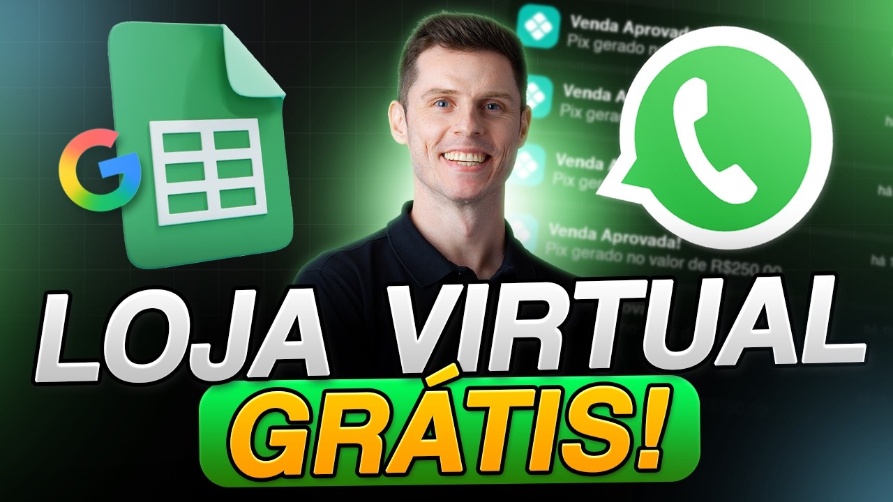 Crie uma Loja Virtual usando uma PLANILHA do Google (e é Grátis)