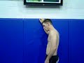 Nathan Quarry training with Randy Couture