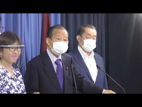 【役員会後】二階俊博 幹事長(2020.7.7)