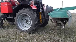 Мини-трактор из мотоблока Кентавр.