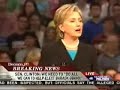 Hillary Clinton endorses Barack Obama