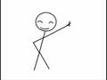 MC Hammer Stick Figure