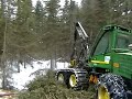 John Deere 1270D With HTH 470 Waratah 2006