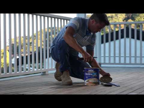 how to re oil a deck
