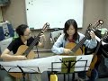 Classical Guitar Duet of Amy and Winnie