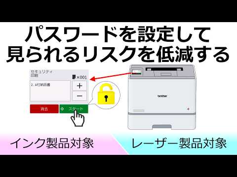 印刷したいファイルにパスワードをかける<br /> (セキュリティ印刷) 