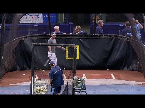 how to become a mlb batting practice pitcher