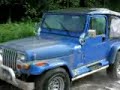 Lydia rijdt in Jeep