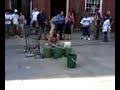 Boston street drummer