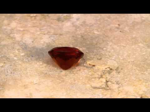 Spessartite Garnet from Madagascar Weighs 4.19 Carats