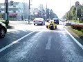 Messerschmitt KR200 with Yellow tricycle