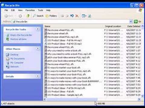 how to recover zero byte file