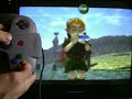 Legend of Zelda - Link playes the Simpsons theme on ocarina