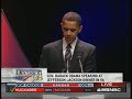 Barack Obama at Jefferson-Jackson Dinner 2-09-08 Part 2 of 4