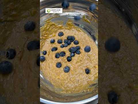 Healthy Blueberry Muffins