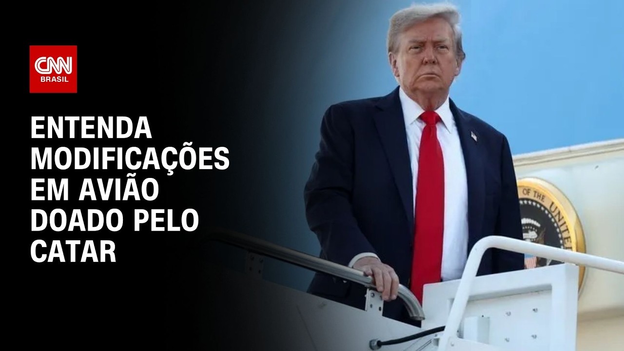 Trump confirma entrega de novo avião presidencial; entenda as modificações | LIVE CNN