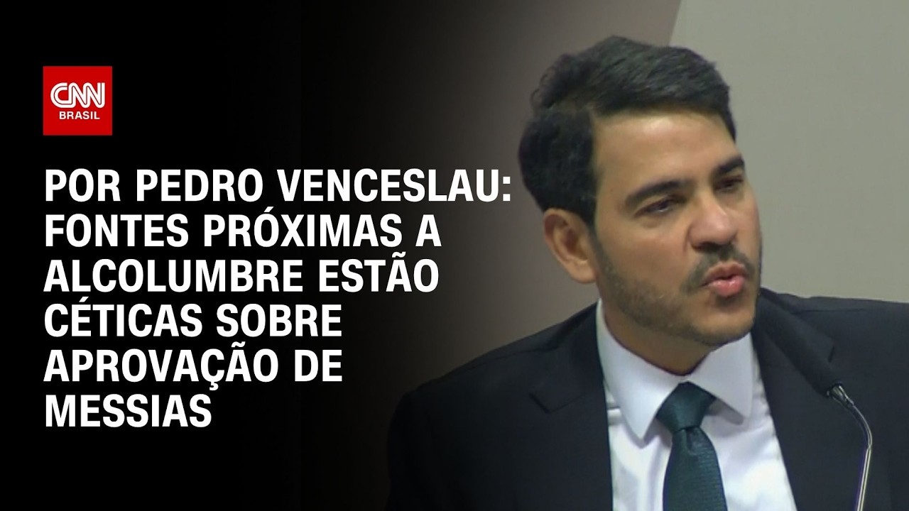 Análise: Fontes próximas a Alcolumbre estão céticas sobre aprovação de Messias | HORA H